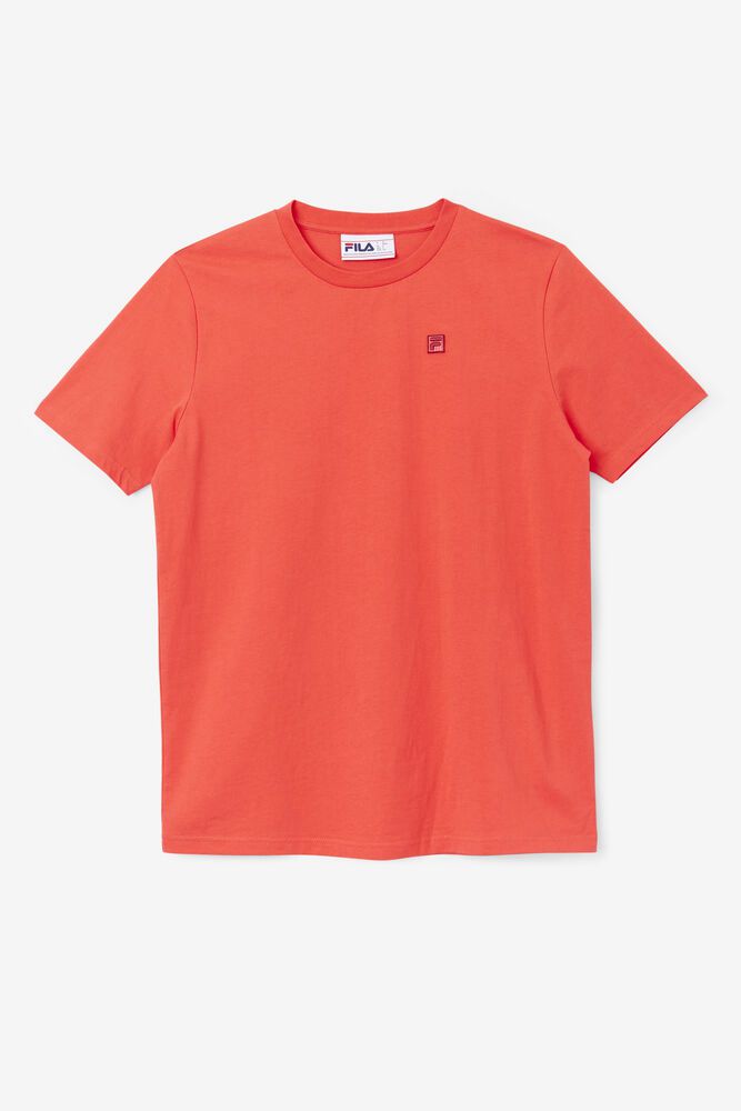 Fila Doran T-Shirt Orange - Womens - 08314KOZM